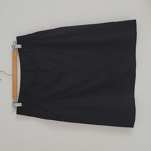 Classic black Theory pencil skirt